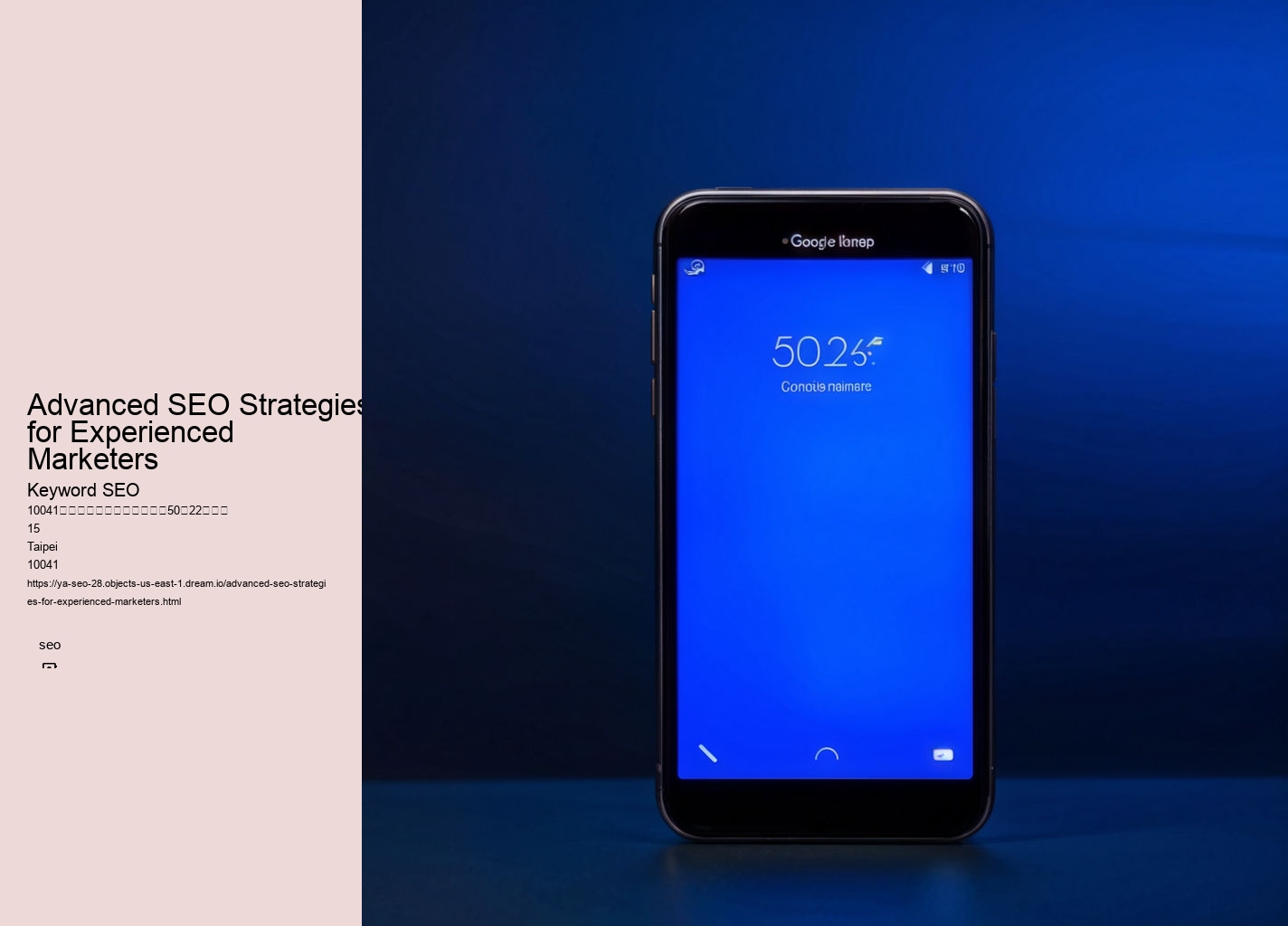 Advanced SEO Strategies for Experienced Marketers